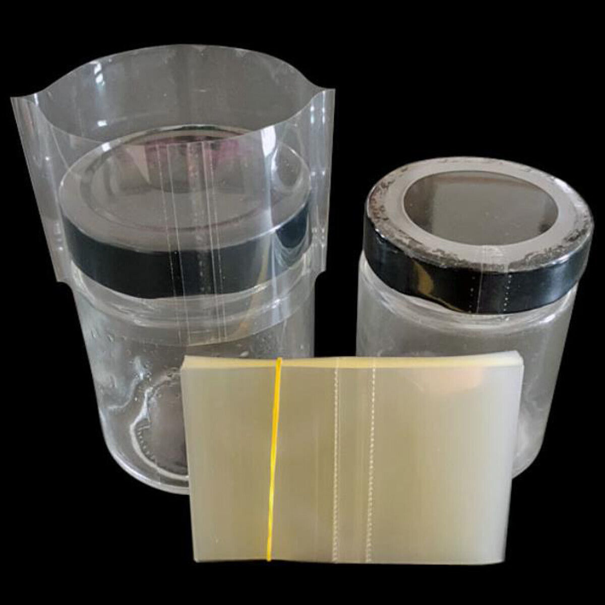 Shrink Wrap Pvc - 400X PVC Krimpkousfolie Blaasapparaat Warmteverzegeling Platte