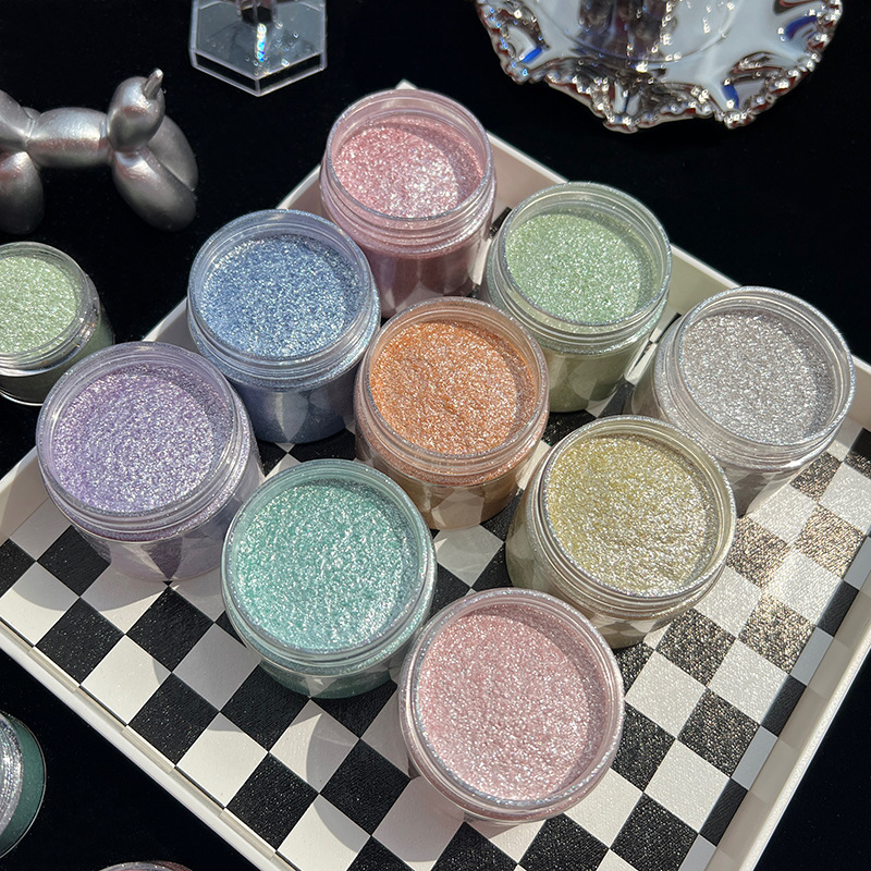 Mica Powder Colorant - Zeemeermin Diamant Glitter Mica Poeder, Glanzende