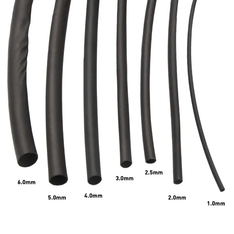 Shrink Wrap Pvc - 7-delige krimpkousset 1-6 mm kabelhuls voor