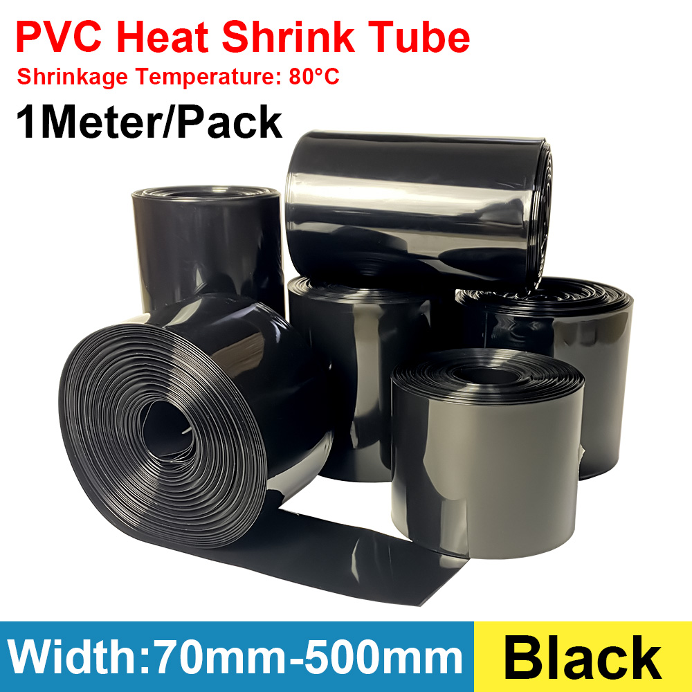 Shrink Wrap Pvc - 1 meter 18650 Lipo Batterij PVC