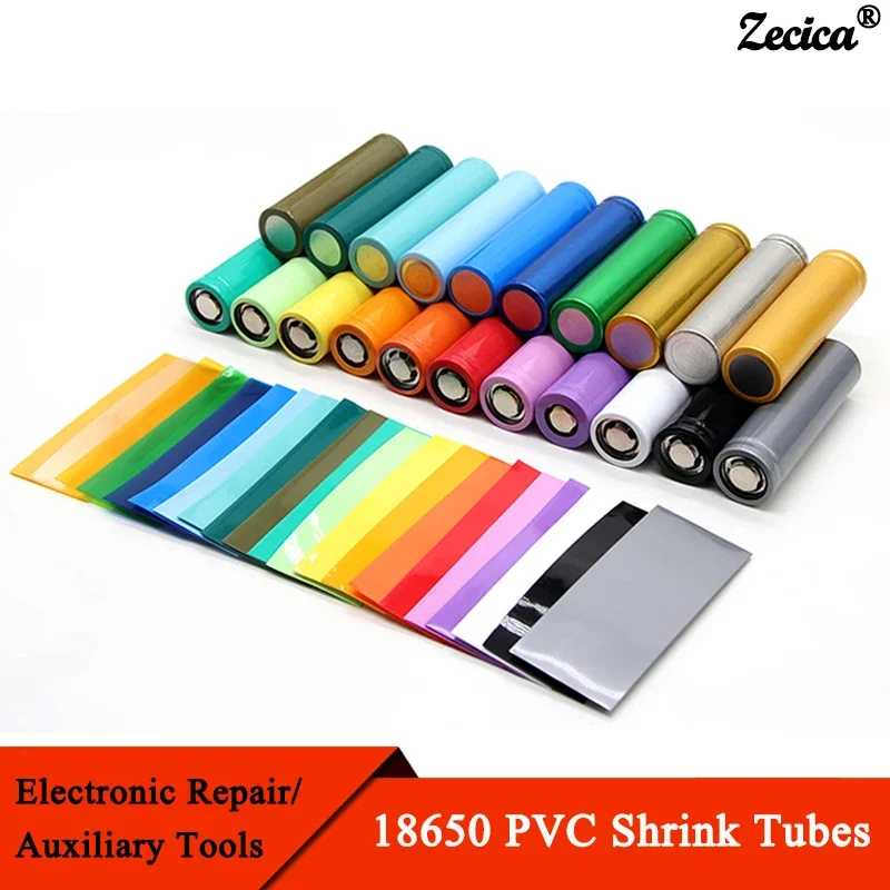 Shrink Wrap Pvc - 18650 Batterij Film PVC Krimpkous Film