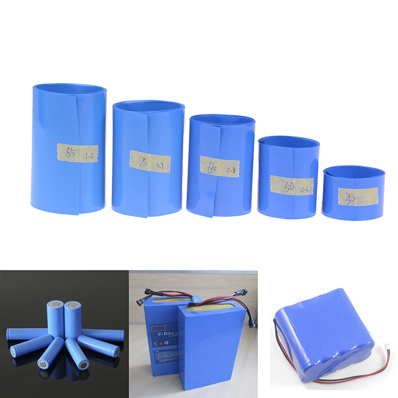 Shrink Wrap Pvc - 65 75 85 mm 18650 lithiumbatterij