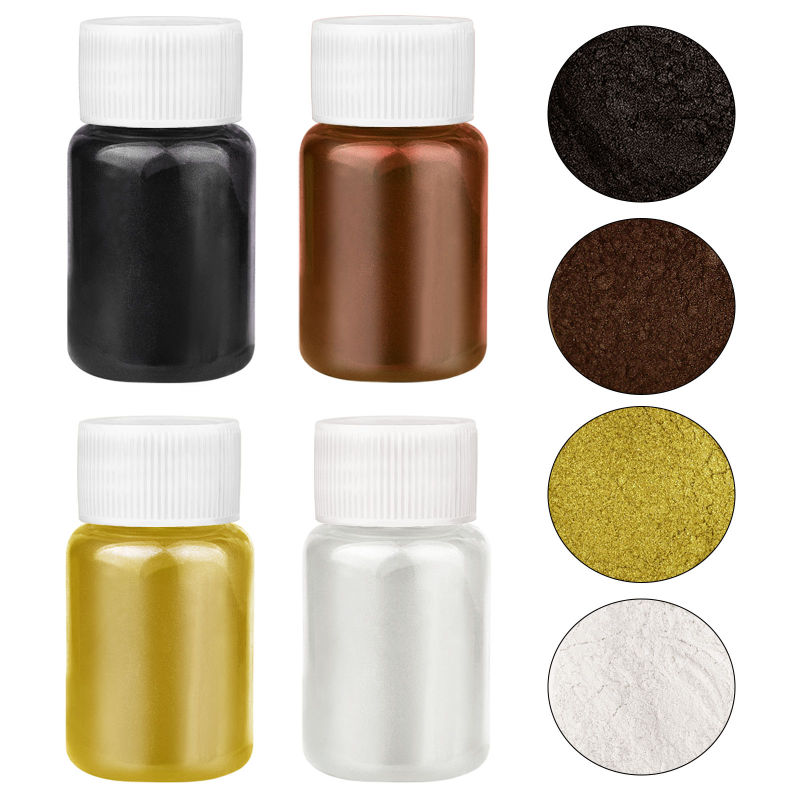 4 Kleuren/Set Parelmoer Poeder - Mica Powder Colorant recensie en prijs