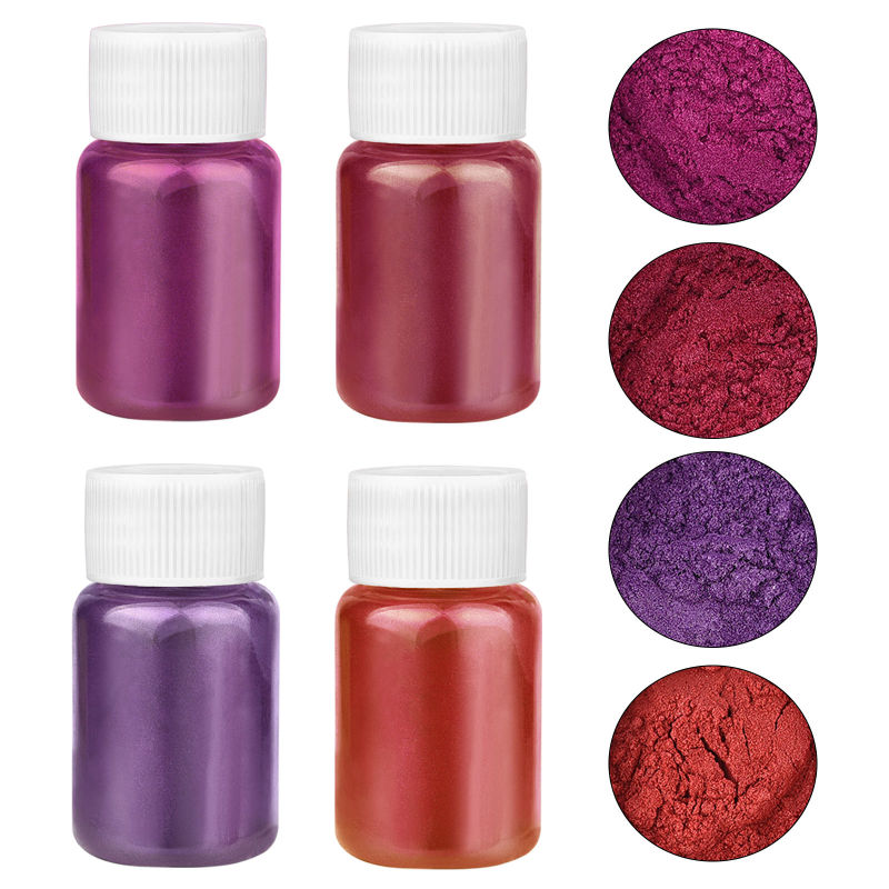 4 Kleuren/Set Parelmoer Poeder - Mica Powder Colorant recensie en prijs