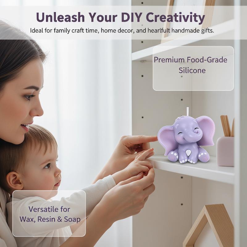 Schattige 3D olifant siliconen - Soap Making Name recensie en prijs