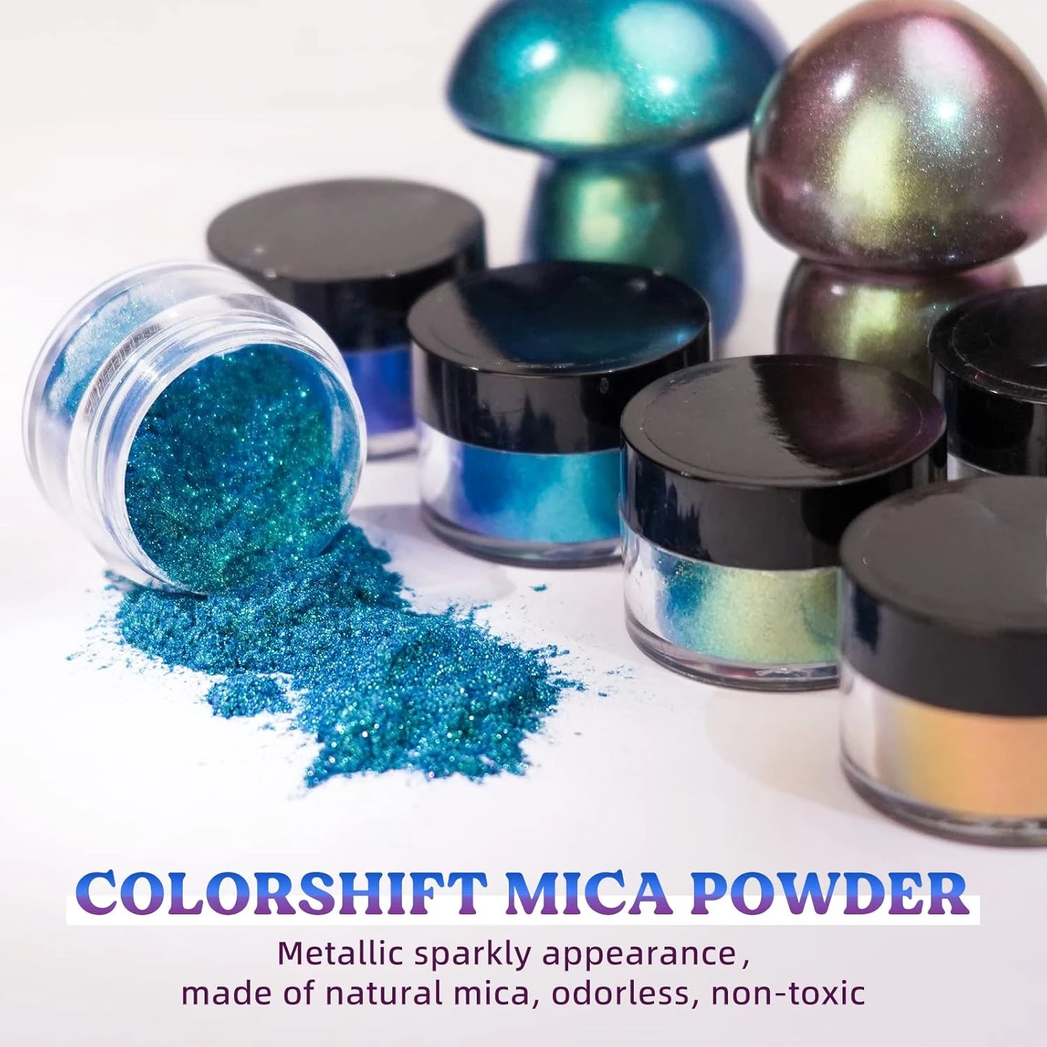 18-kleurig kameleonmica poeder - Mica Powder Colorant recensie en prijs