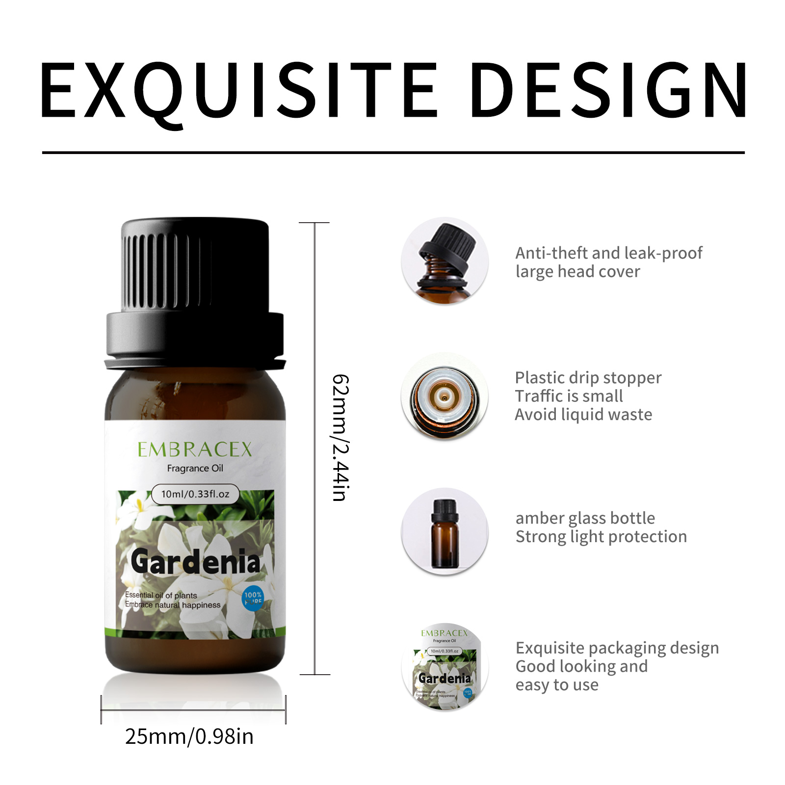 10 ml Gardenia etherische olie - Soap Making Ingredient recensie en prijs