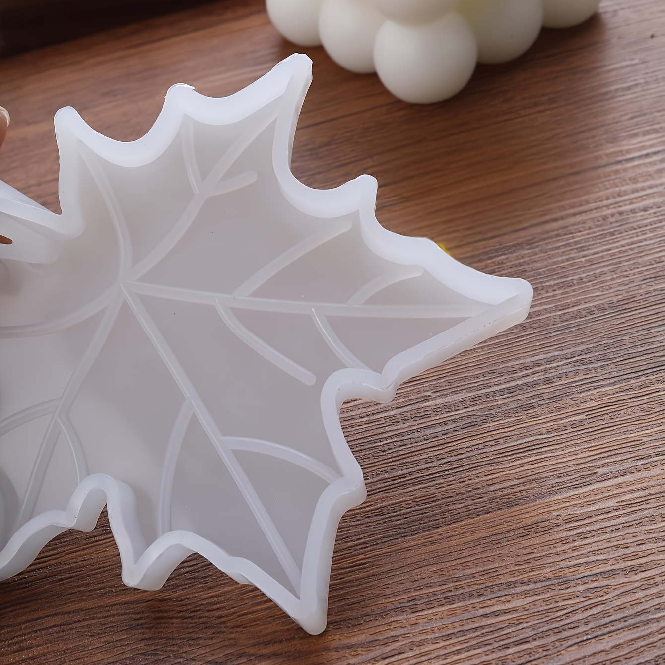 1PC esdoornbladvormige silicon - Soap Making Name recensie en prijs
