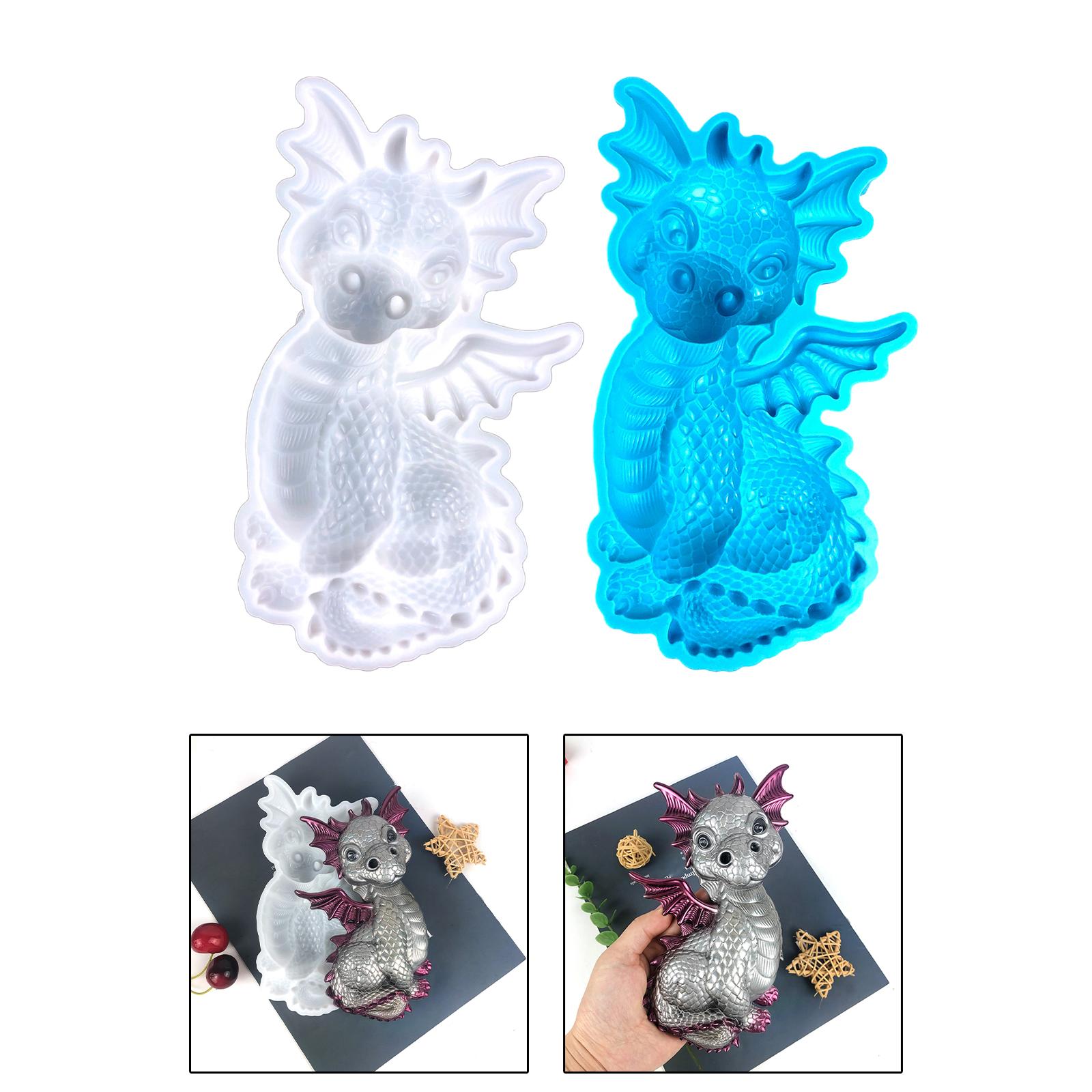 Hars-silicone siliconen draken - Soap Making Die recensie en prijs