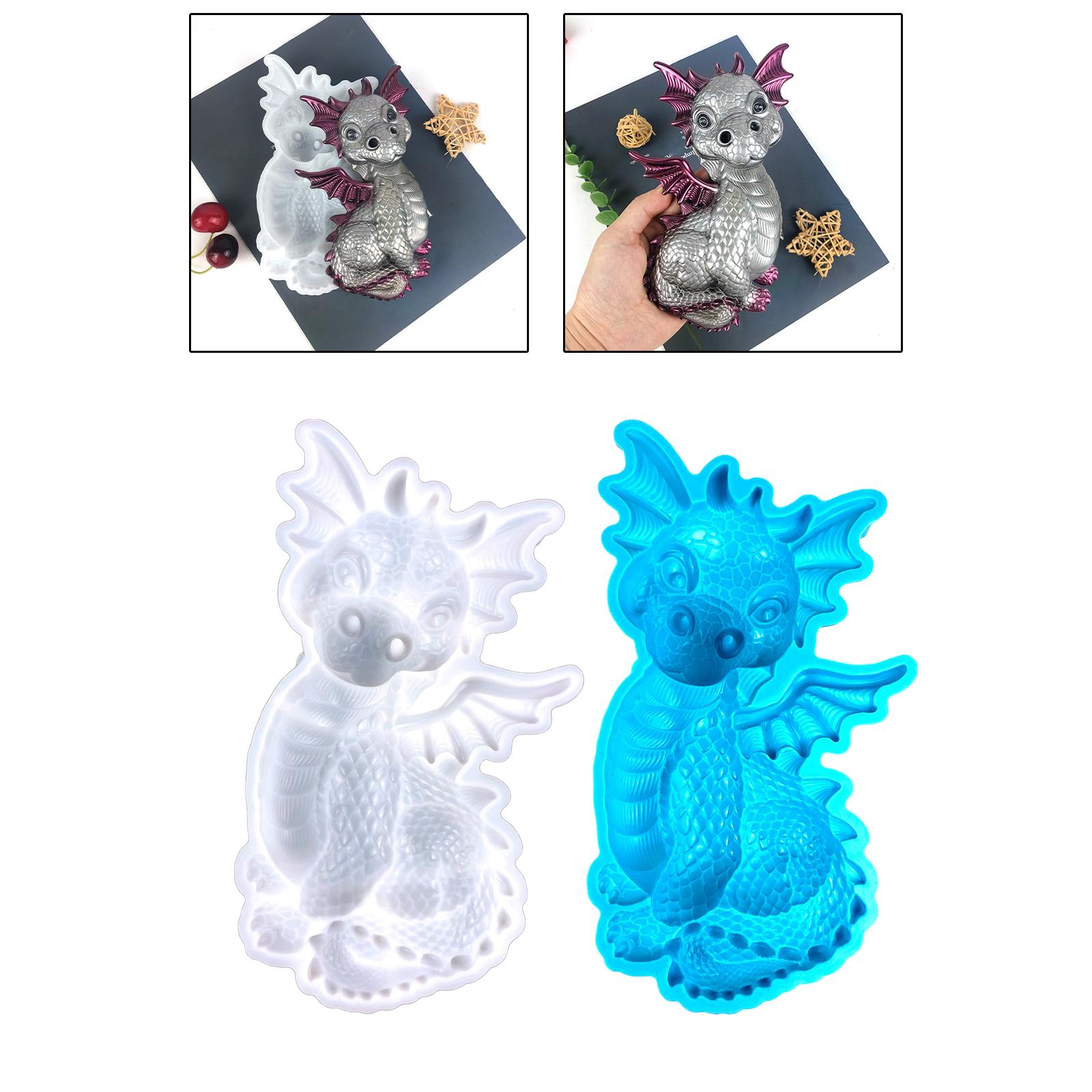Hars-silicone siliconen draken - Soap Making Die recensie en prijs