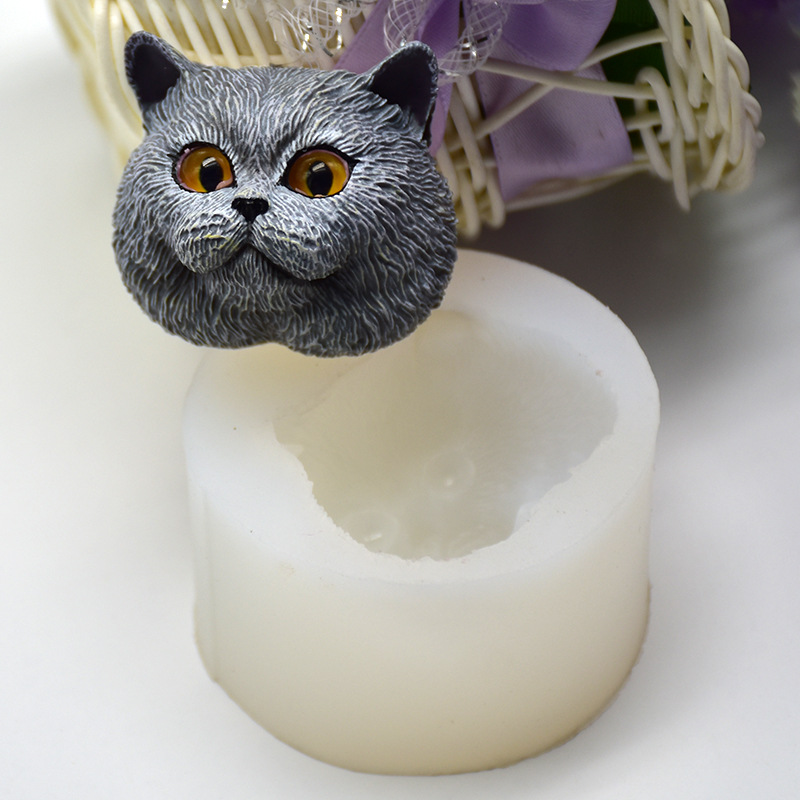 Siliconen Mal Kortharige Kat V - Soap Making Name recensie en prijs