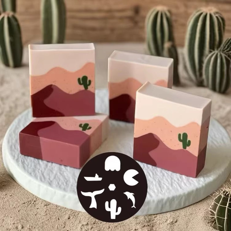 Vervangende patroonsjablonen v - Soap Making Die recensie en prijs