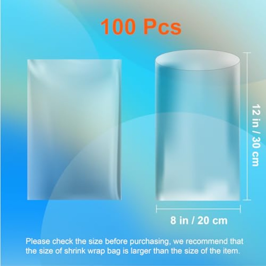 Krimpfolie zakjes - 100 stuks  - Shrink Wrap Pvc recensie en prijs