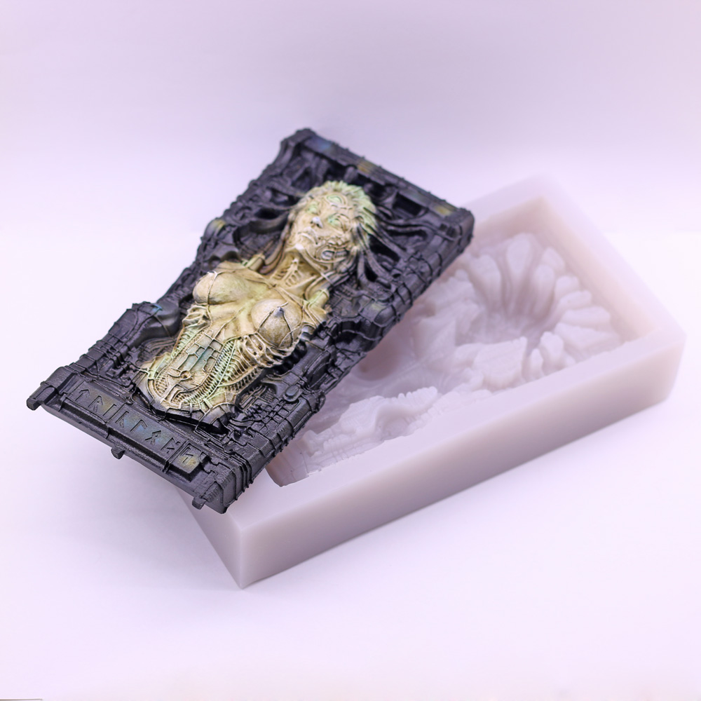 Alien Queen siliconen mallen v - Soap Making Queen recensie en prijs