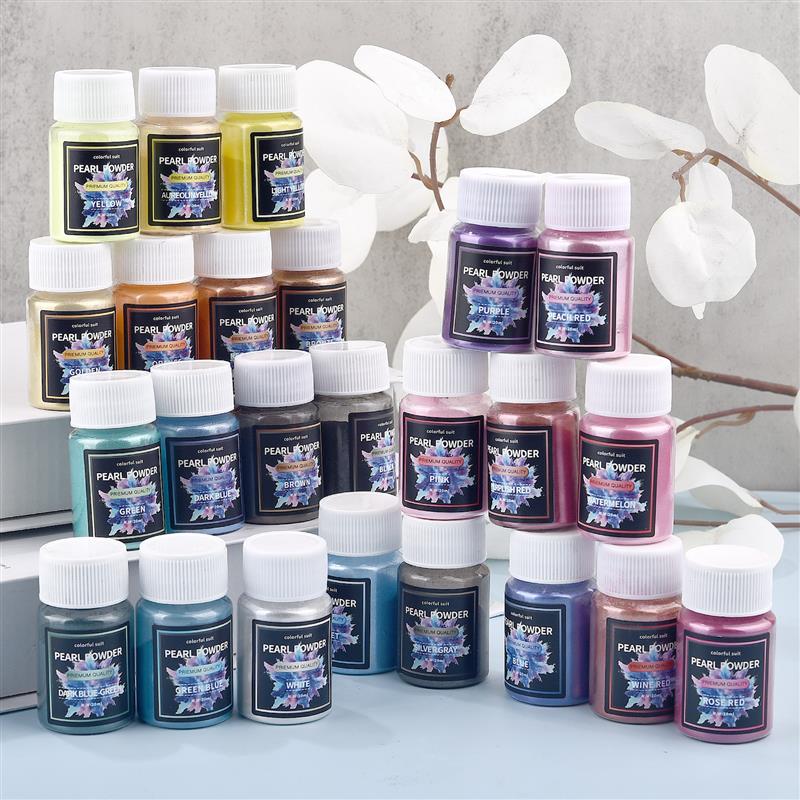 6/24/30 Kleuren Epoxyhars Kleu - Mica Powder Colorant recensie en prijs