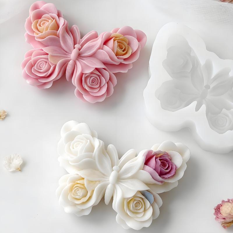 DIY Rose Butterfly Form silico - Soap Making Name recensie en prijs