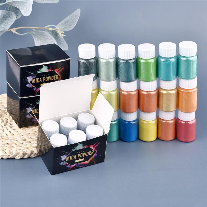 6-delige set epoxyhars kleurst - Mica Powder Colorant recensie en prijs